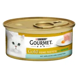 GOURMET Pâtée Gold mousseline pour chat - 4 x 85g