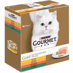 GOURMET Pâtée Gold mousseline pour chat - 4 x 85g - Vue supplémentaire 2