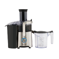 Moulinex JU610D10 presse-agrumes Centrifugeuse 800 W Noir, Acier inoxydable