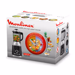 Moulinex LM962B10 robot ménager 1300 W 1,75 L Noir, Argent - Vue supplémentaire 2