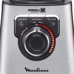 Moulinex perfect mix + 1,5 L Mélangeur de table 1200 W Acier, Gris - Vue supplémentaire 2