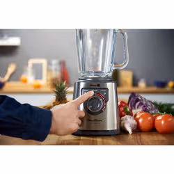 Moulinex perfect mix + 1,5 L Mélangeur de table 1200 W Acier, Gris - Vue supplémentaire 7