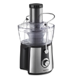 Moulinex Juice Express JU550D10 Centrifugeuse 800 W Noir, Acier inoxydable