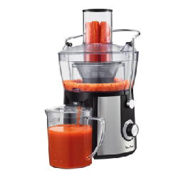 Moulinex Juice Express JU550D10 Centrifugeuse 800 W Noir, Acier inoxydable