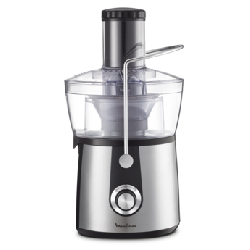 Moulinex Juice Express JU550D10 Centrifugeuse 800 W Noir, Acier inoxydable