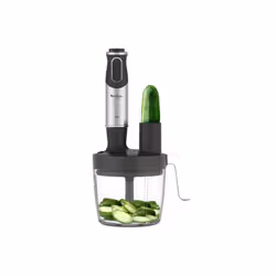 Moulinex Quickchef 0,8 L Mélangeur par immersion 1000 W Noir, Acier inoxydable - Vue supplémentaire 2