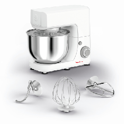 Moulinex Impastatrice Masterchef Essential robot de cuisine 800 W 4,8 L Blanc, Gris