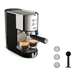 Krups Virtuoso XP444C10 machine à café Semi-automatique Machine à expresso 1 L
