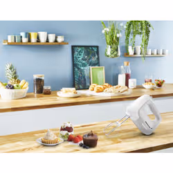 Moulinex HM450 Batteur à main 450 W Gris, Blanc - Vue supplémentaire 4