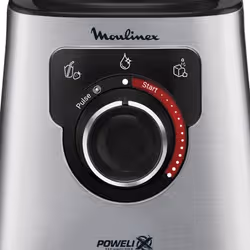 Moulinex LM871 1,5 L Mélangeur de table 1200 W Acier inoxydable, Gris - Vue supplémentaire 3