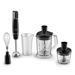 Moulinex DD94L810 blender 0,8 L Mélangeur par immersion 1000 W Noir, Transparent
