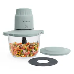 Moulinex Choppeo DJ603110 hachoir électrique 1 L 500 W Gris, Transparent
