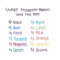 Sharpie 2058158 marqueur 28 pièce(s) Pointe fine Multicolore - Vue supplémentaire 9