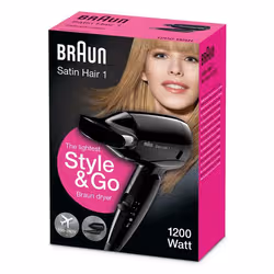 Braun HD130 sèche-cheveux 1200 W Noir - Vue supplémentaire 3