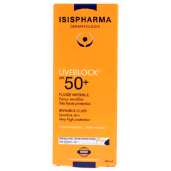 Isispharma Uveblock Fluide Invisible SPF50+ 40 ml