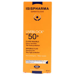 Isispharma Uveblock Fluide Invisible SPF50+ 40 ml