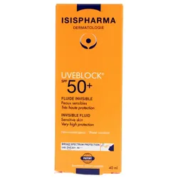 Isispharma Uveblock Fluide Invisible SPF50+ 40 ml