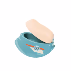 Smoby PORTEUR SCOOTER BLEU - Vue supplémentaire 3