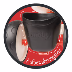 Smoby Porteur Rookie Rouge - Vue supplémentaire 13