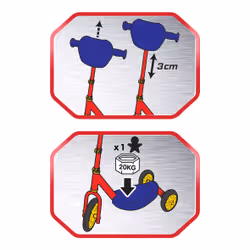 Smoby CARS PATINETTE 3R - Vue supplémentaire 5
