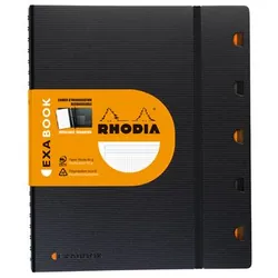 Rhodia 132142C bloc-notes A4+ 80 feuilles Noir