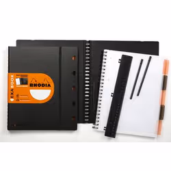 Rhodia 132142C bloc-notes A4+ 80 feuilles Noir - Vue supplémentaire 2