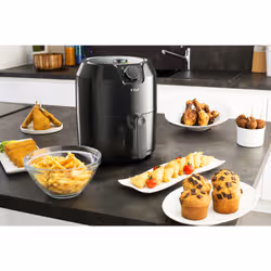 Tefal Easy Fry Classic EY2018 friteuse Unique 4,2 L Autonome 1500 W Friteuse d’air chaud Noir - Vue supplémentaire 5
