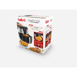 Tefal Easy Fry EY701 Unique 5,6 L Autonome 1700 W Friteuse d’air chaud Noir, Acier inoxydable