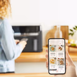 Tefal Dual Easy Fry & Grill EY905B10 friteuse Double 8,3 L Autonome 2700 W Friteuse d’air chaud Gris - Vue supplémentaire 9