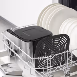 Tefal Easy Fry Mega EY855D10 friteuse Unique 7,5 L Autonome 2020 W Friteuse d’air chaud Noir, Acier inoxydable - Vue supplémentaire 4