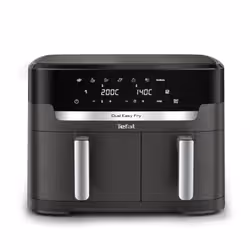 Tefal Easy Fry Dual XXL EY942HE0 friteuse Double 11 L Autonome 2020 W Friteuse d’air chaud Gris - Vue supplémentaire 2