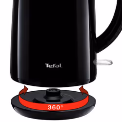 Tefal Safe'Tea KO2608 bouilloire 1,7 L 1800 W Noir - Vue supplémentaire 4