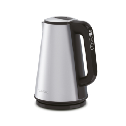 Tefal KI820D10 bouilloire 1,5 L 1800 W Noir, Acier inoxydable