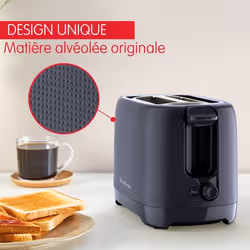 Moulinex LT2M0810 grille-pain 2 part(s) 850 W Bleu - Vue supplémentaire 3