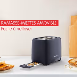 Moulinex LT2M0810 grille-pain 2 part(s) 850 W Bleu - Vue supplémentaire 6