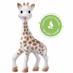 Les jouets sont le moyen idéal pour favoriser le développement des tout petits. Le jouet Sophie La Girafe Vulli Gift Box ne divertit pas seulement votre enfant