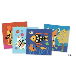 DJECO Tableaux De Feutrine Douce Nature