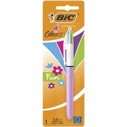 BIC 4 Colours Fashion Blister 1