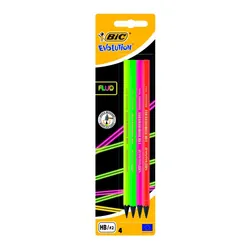 BIC Evolution Fluo HB 4 pièce(s)