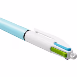BIC 982870 stylo à bille Vert, Rose, Violet, Turquoise Stylo à bille multifonctions 12 pièce(s) - Vue supplémentaire 5