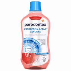 Parodontax Protection Activée Gencives Bain de Bouche Quotidien Rafraîchissant 500 ml