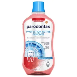 Parodontax Protection Activée Gencives Bain de Bouche Quotidien Rafraîchissant 500 ml