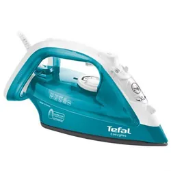 Tefal FV3925 fer à repasser Fer à repasser à sec ou à vapeur Semelle Durilium 2300 W Turquoise, Blanc
