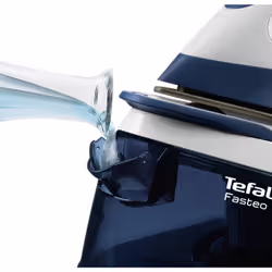 Tefal Fasteo SV6040 Centrale vapeur 2200 W 1,2 L Semelle en céramique Bleu, Blanc - Vue supplémentaire 8