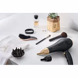 Rowenta CV7846F0 sèche-cheveux 2200 W Noir, Or - Vue supplémentaire 3