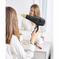 Rowenta CV7846F0 sèche-cheveux 2200 W Noir, Or - Vue supplémentaire 4