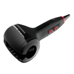 Rowenta X KARL LAGERFELD CF371LF0 brosse soufflante et fer à lisser Fer à friser À chaleur Noir