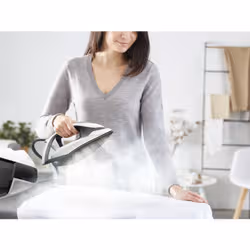 Tefal Express Power SV8130E0 Centrale vapeur 2800 W 1,8 L Durilium AirGlide Autoclean soleplate Noir, Blanc - Vue supplémentaire 2