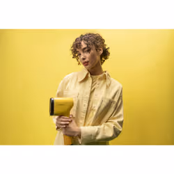 Tefal Pure Pop DT2026 Défroisseur vapeur portatif 0,07 L 1300 W Jaune - Vue supplémentaire 3