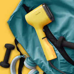 Tefal Pure Pop DT2026 Défroisseur vapeur portatif 0,07 L 1300 W Jaune - Vue supplémentaire 4